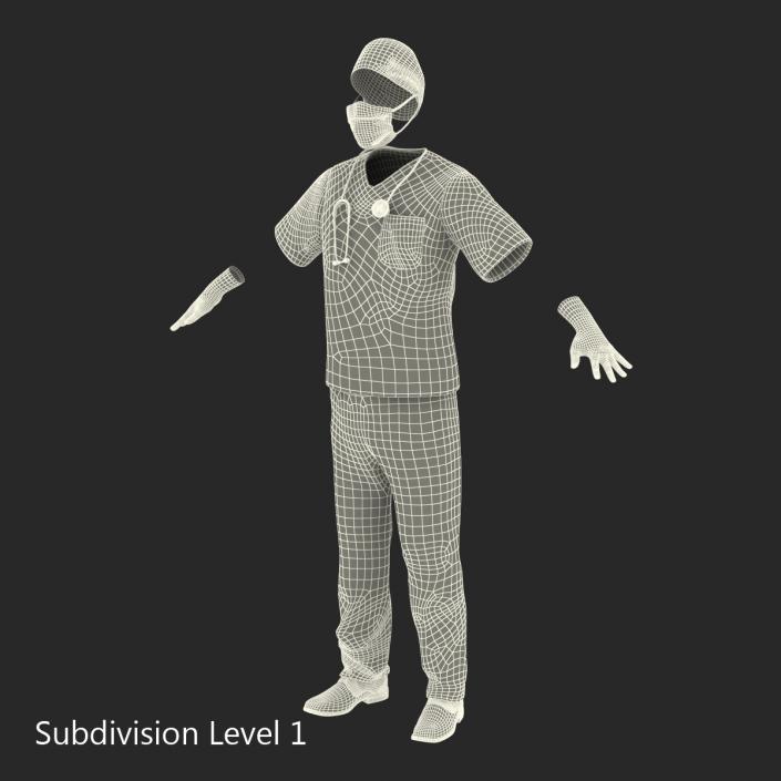 3D Surgeon Dress 13