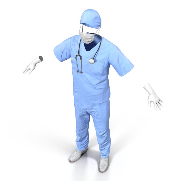 3D Surgeon Dress 13