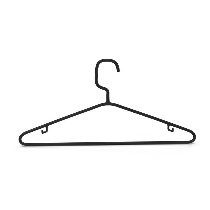 3D model Plastic Tubular Clothes Hanger