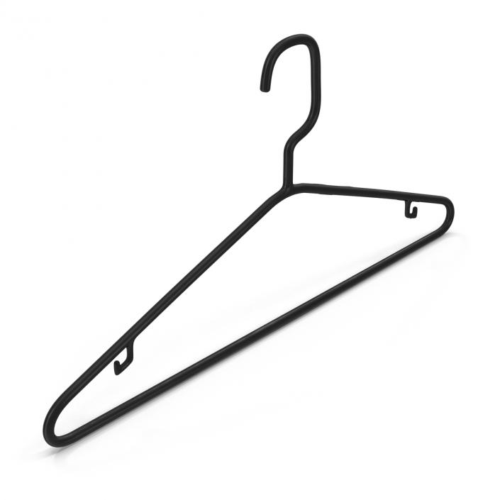 3D model Plastic Tubular Clothes Hanger