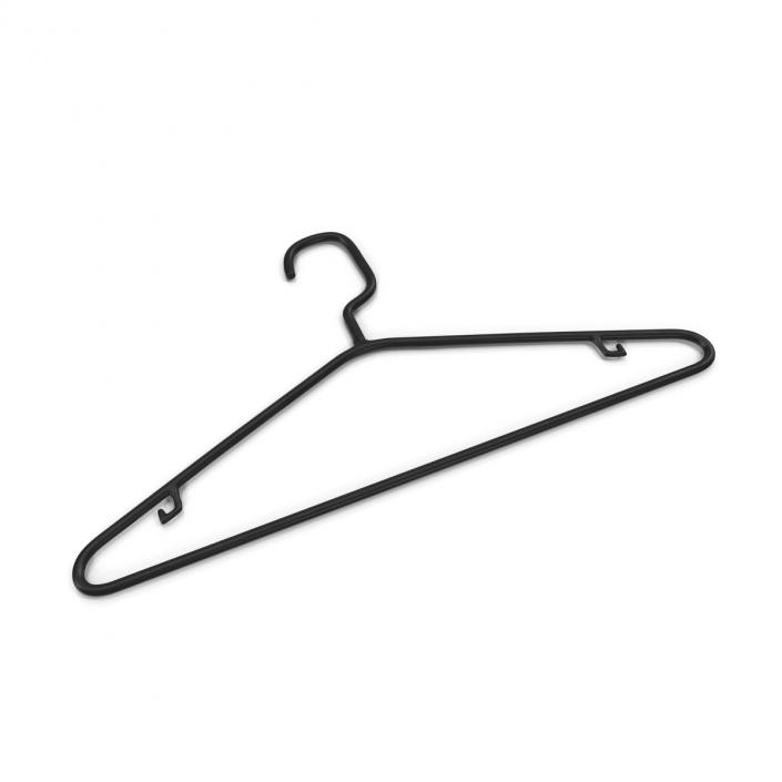 3D model Plastic Tubular Clothes Hanger