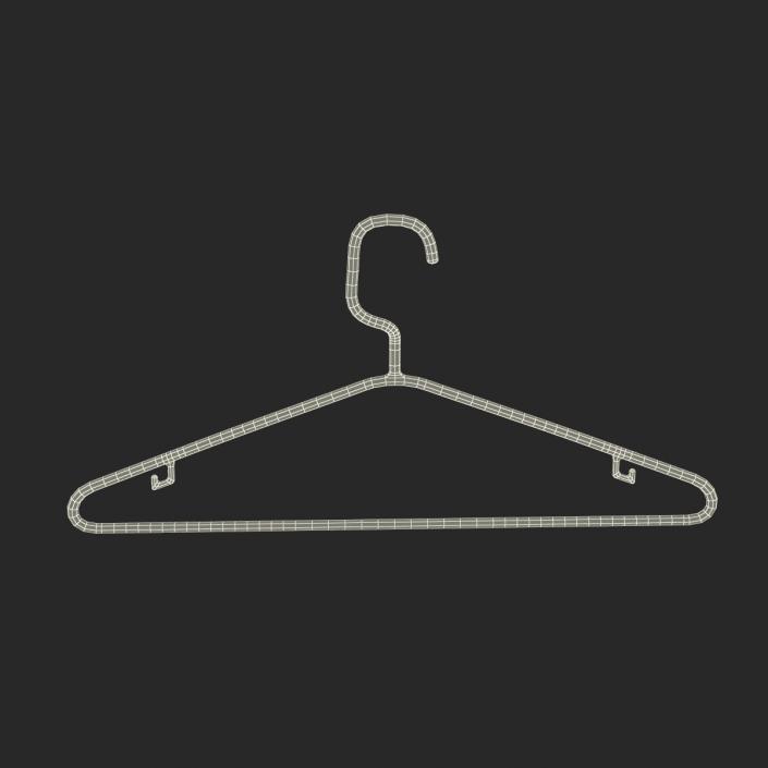 3D model Plastic Tubular Clothes Hanger