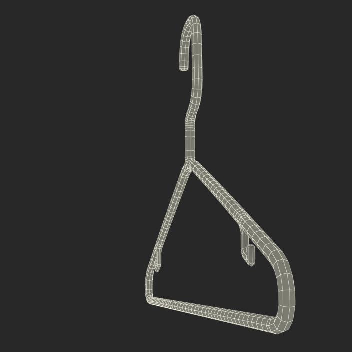 3D model Plastic Tubular Clothes Hanger