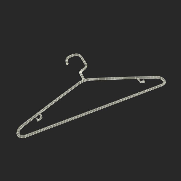 3D model Plastic Tubular Clothes Hanger