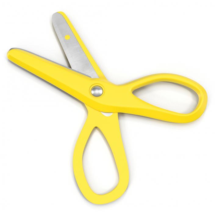 Scissors 3 Yellow 3D