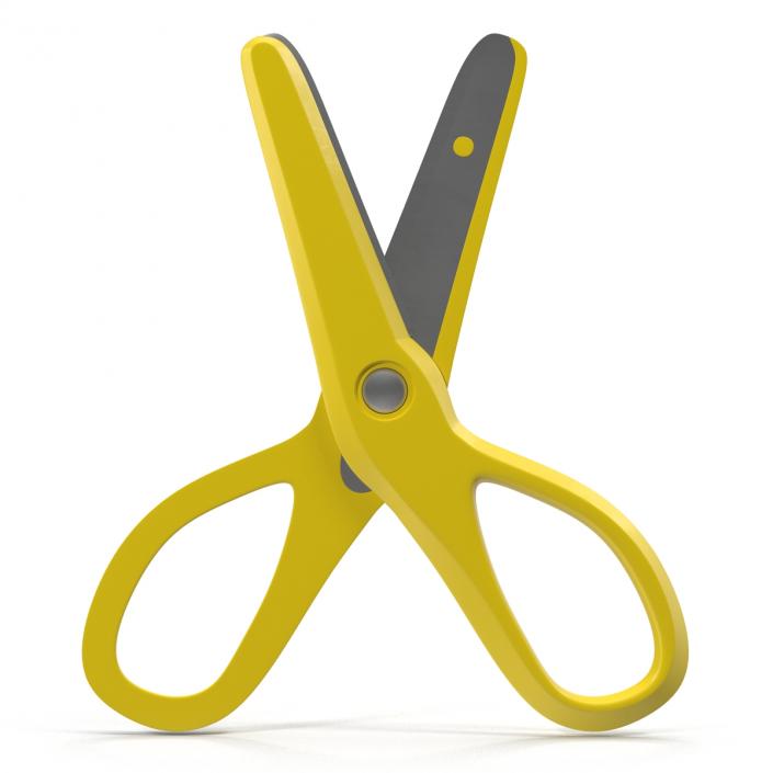 Scissors 3 Yellow 3D