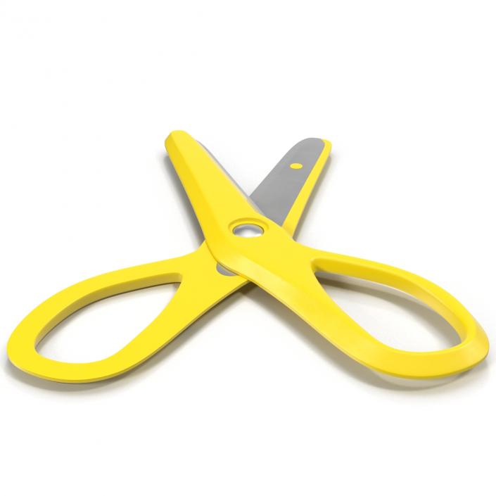 Scissors 3 Yellow 3D