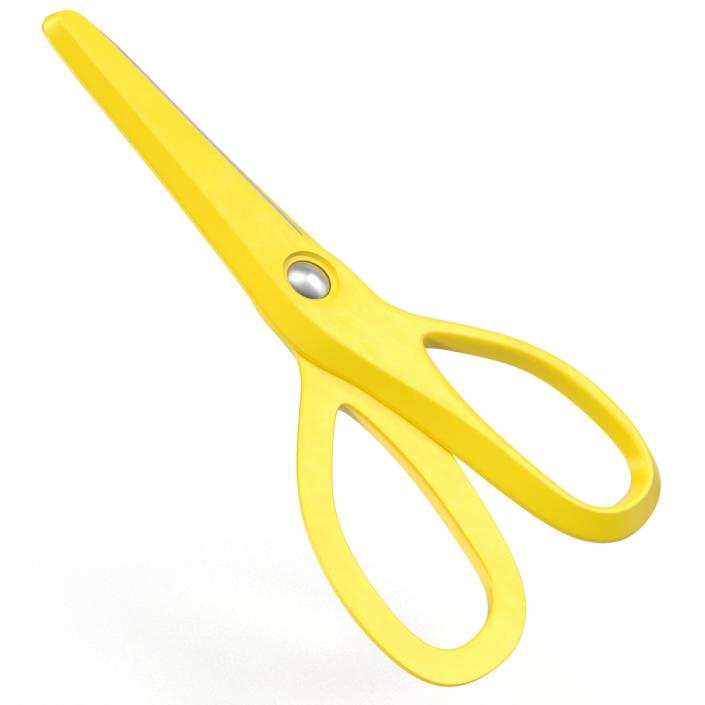 Scissors 3 Yellow 3D