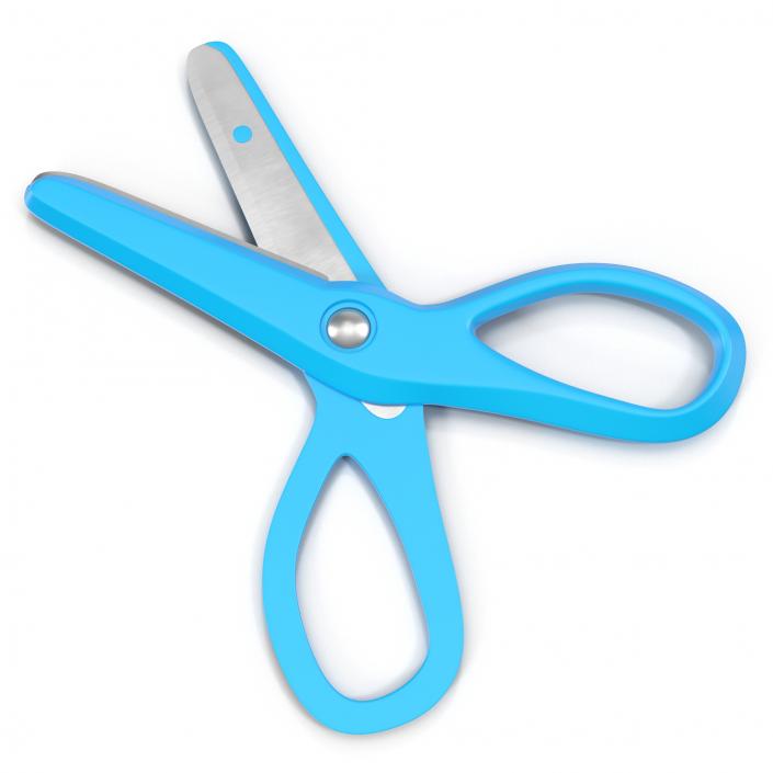 3D model Scissors 3 Blue