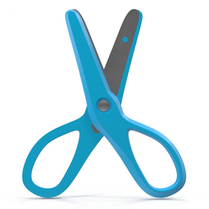 3D model Scissors 3 Blue