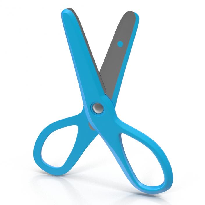 3D model Scissors 3 Blue