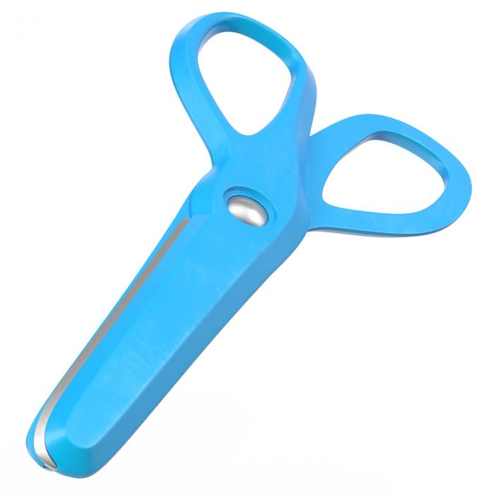 3D model Scissors 3 Blue