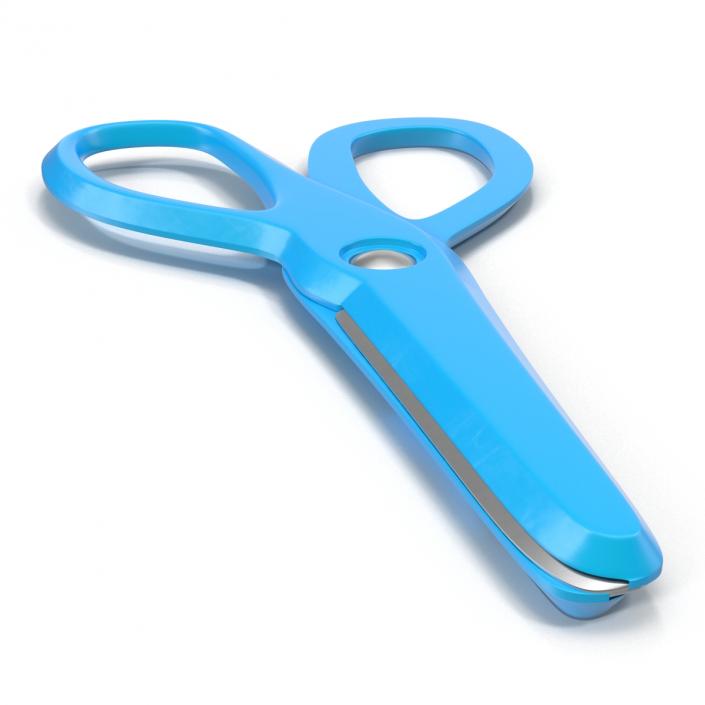 3D model Scissors 3 Blue