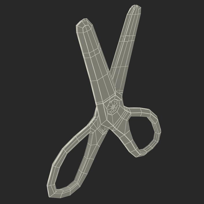 3D model Scissors 3 Blue