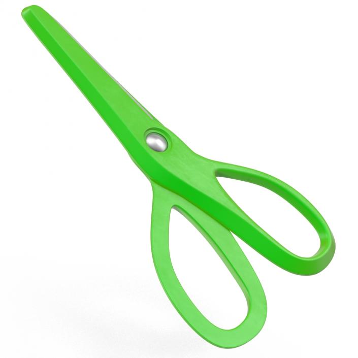 3D Scissors 3 Green