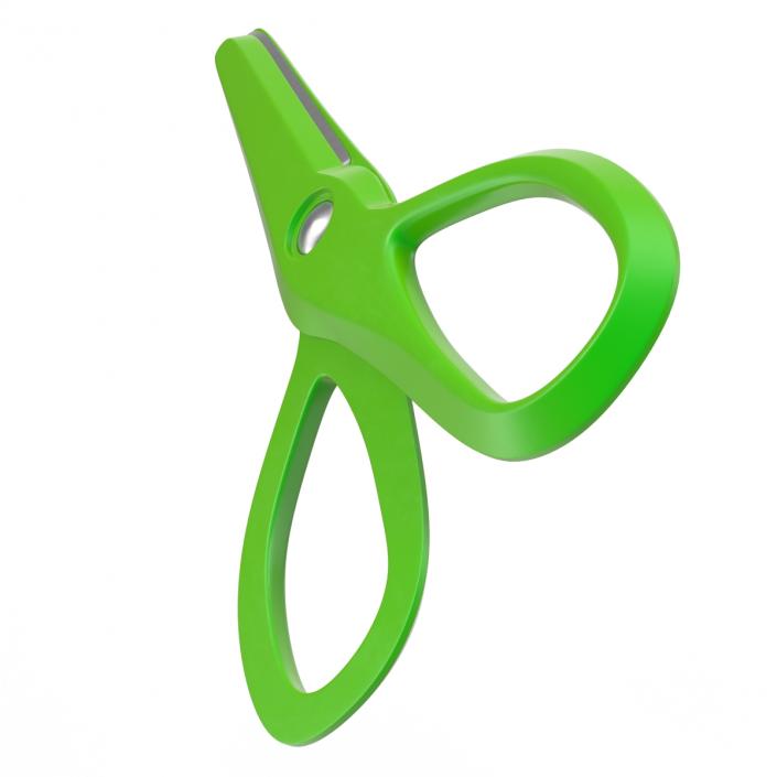 3D Scissors 3 Green