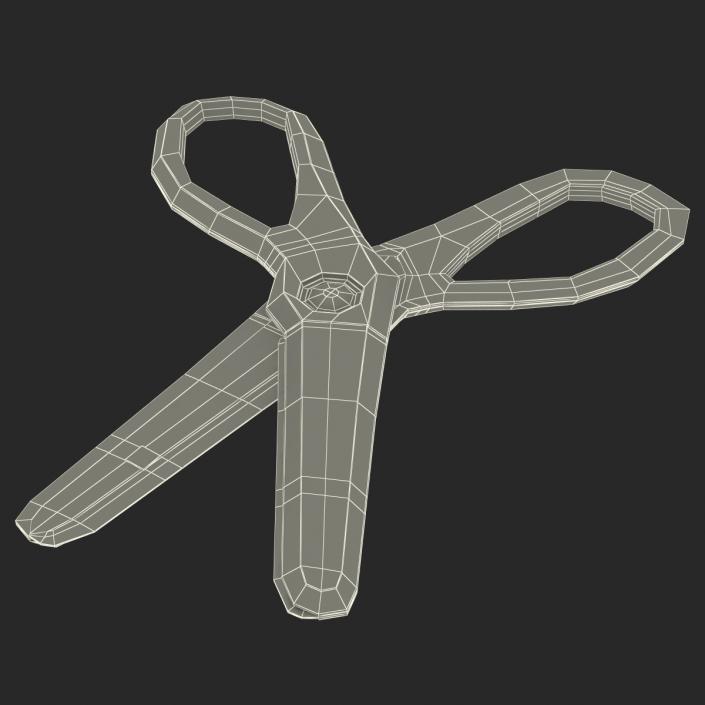 3D Scissors 3 Green