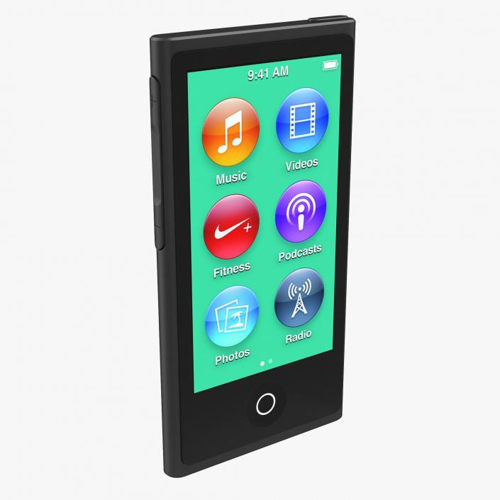 3D model iPod Nano Black