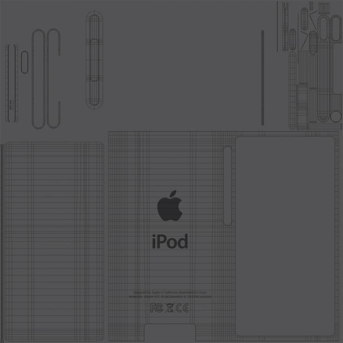 3D model iPod Nano Black