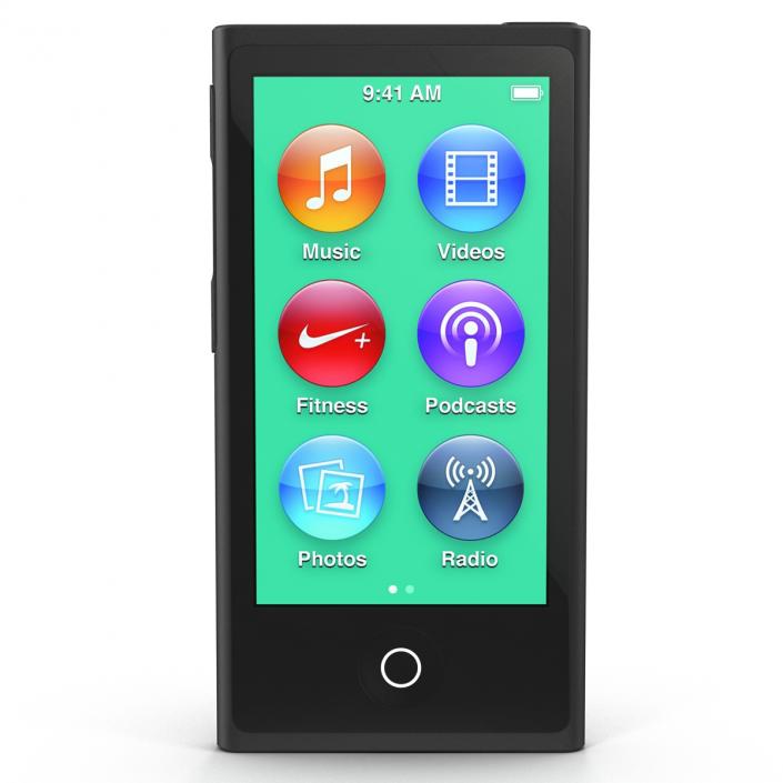 3D model iPod Nano Black