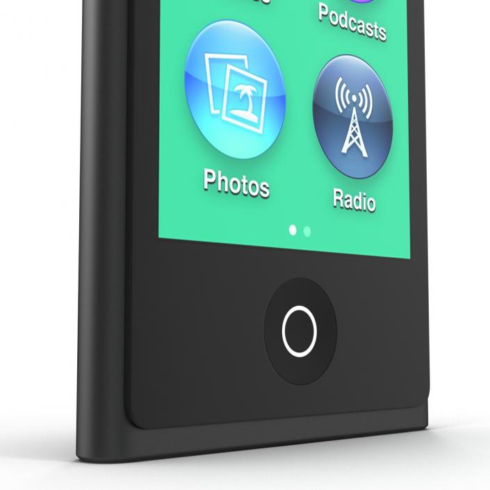 3D model iPod Nano Black