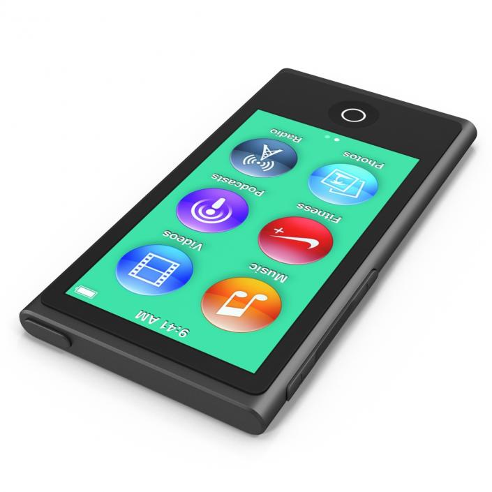 3D model iPod Nano Black