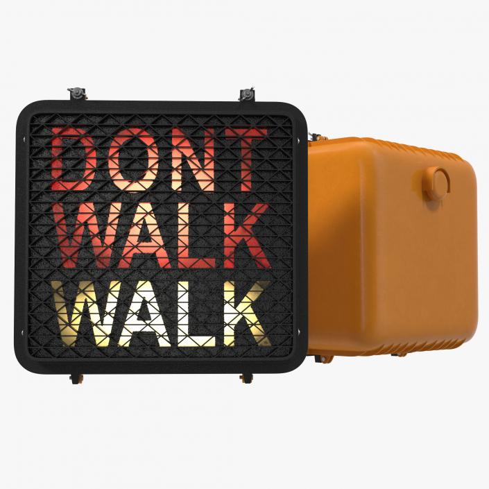 3D Walk Signal 2 model