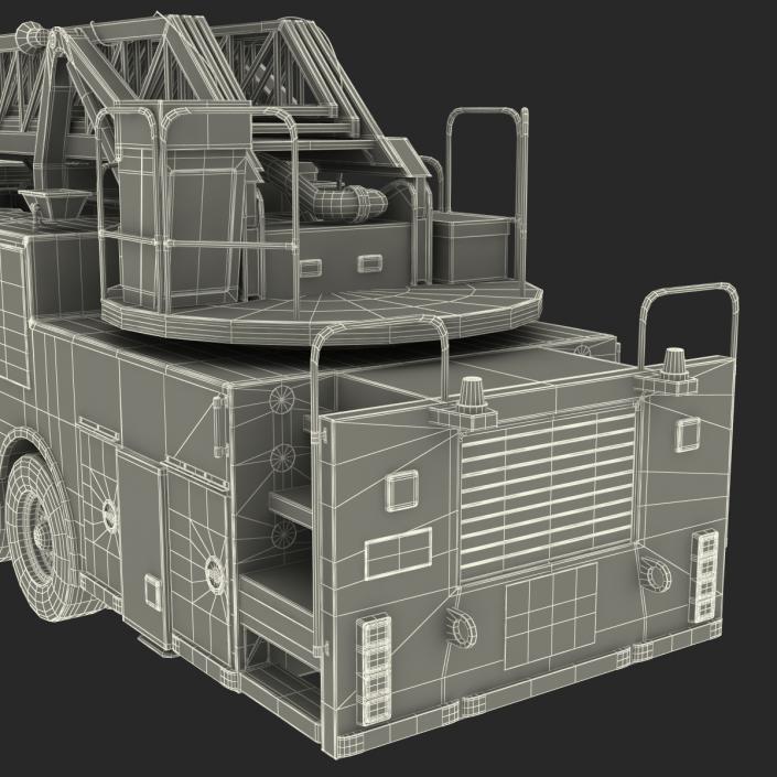 Ladder Fire Truck 3D