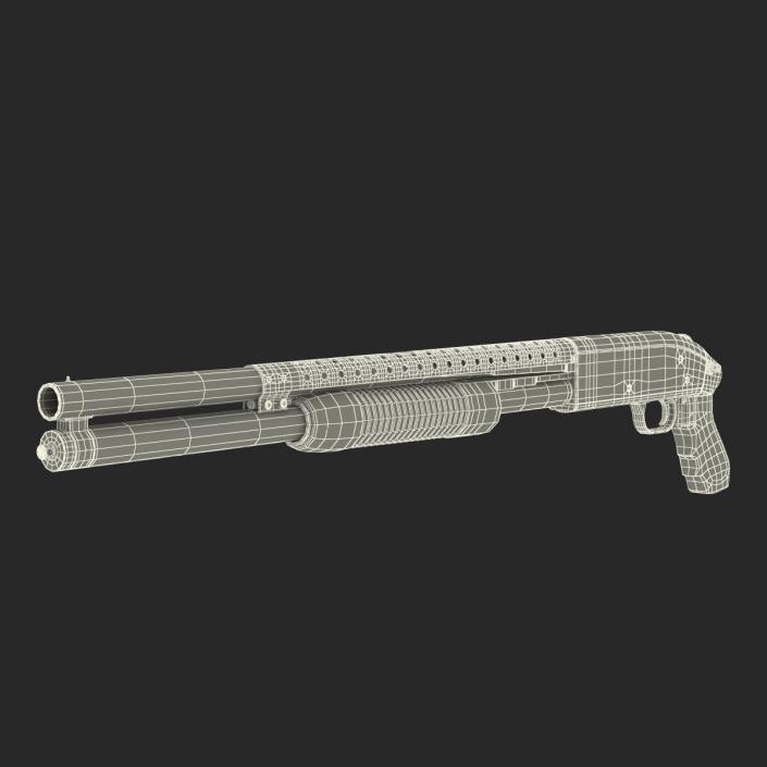 Shotgun 3D model