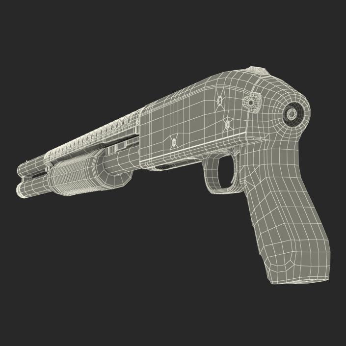 Shotgun 3D model