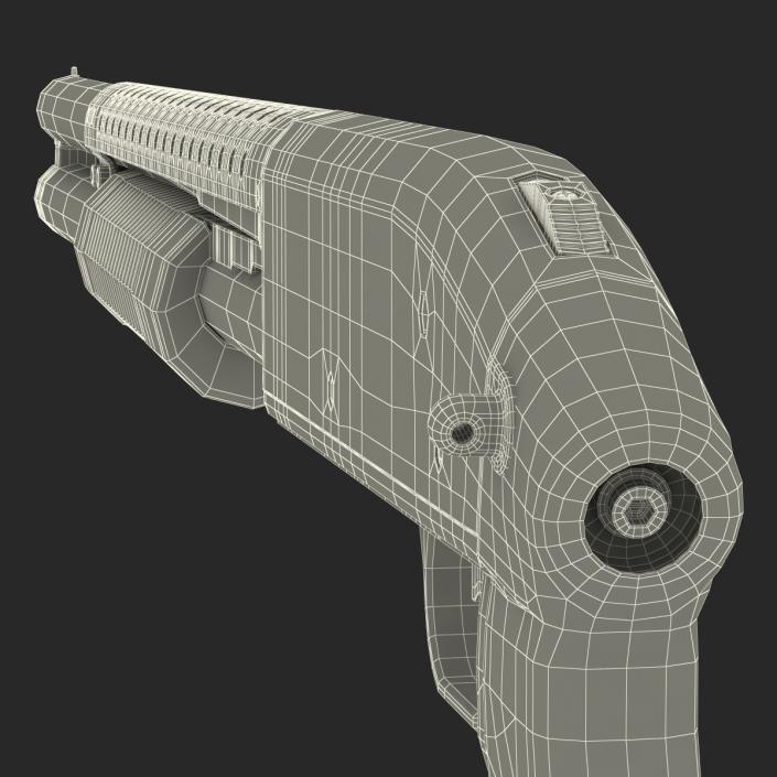 Shotgun 3D model