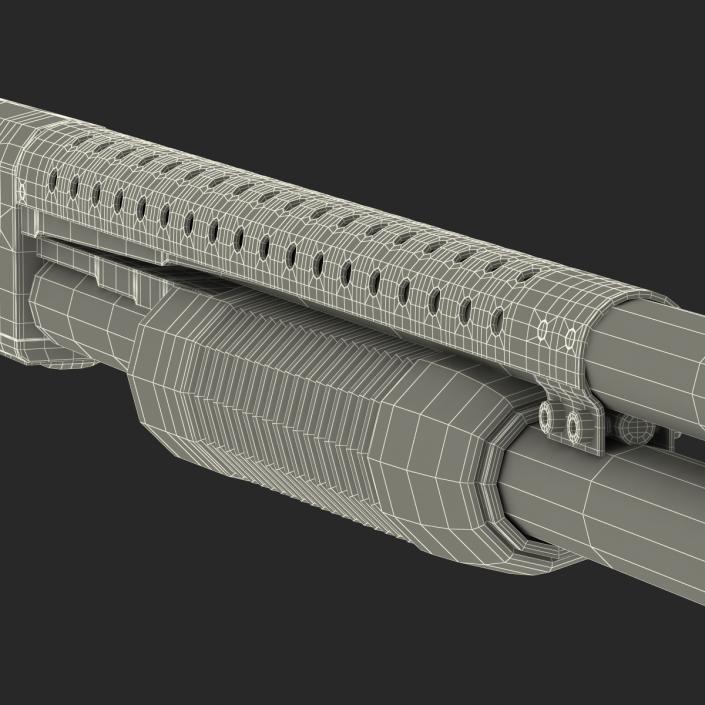 Shotgun 3D model