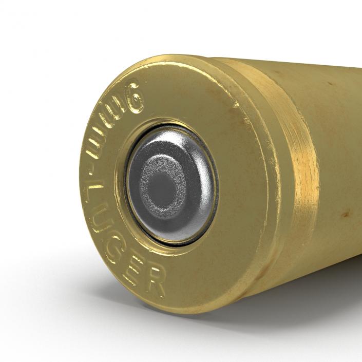 3D 9mm Cartridge model