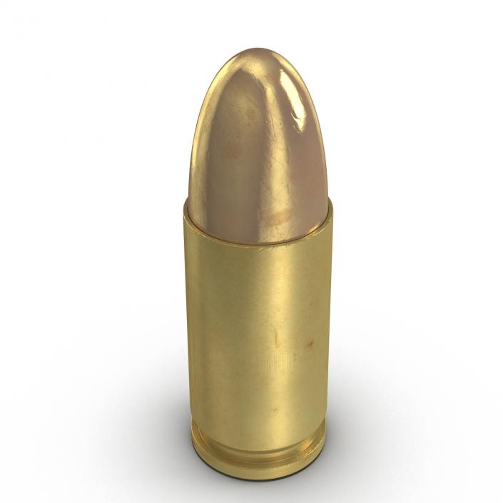 3D 9mm Cartridge model