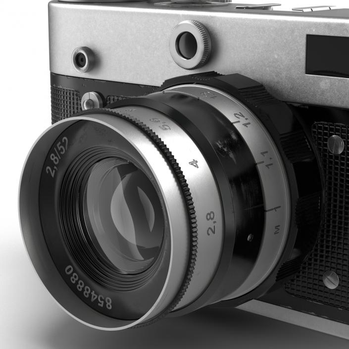 Vintage Film Camera 3D model