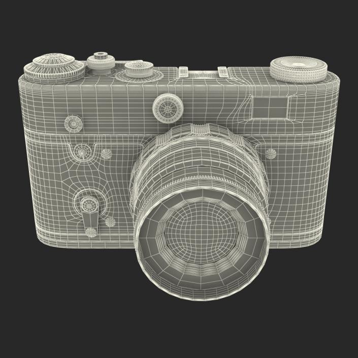 Vintage Film Camera 3D model