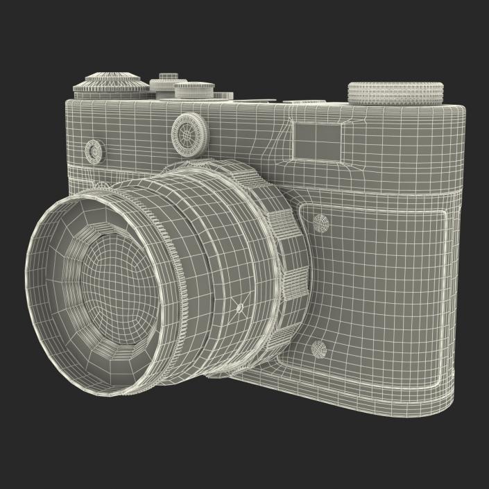 Vintage Film Camera 3D model