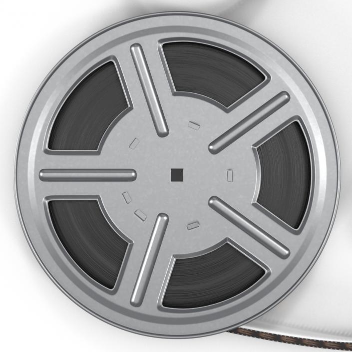 3D model Video Film Reels 3D Models Set