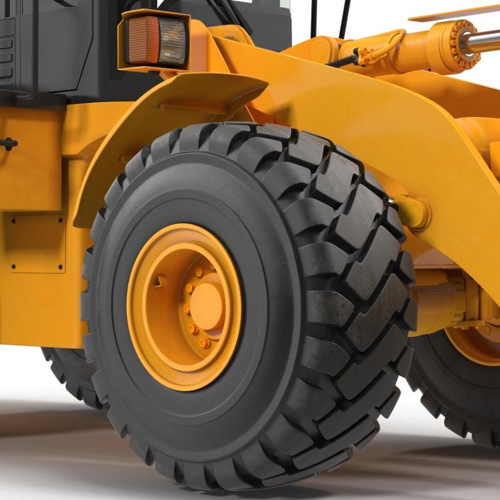 3D Generic Front End Loader Rigged