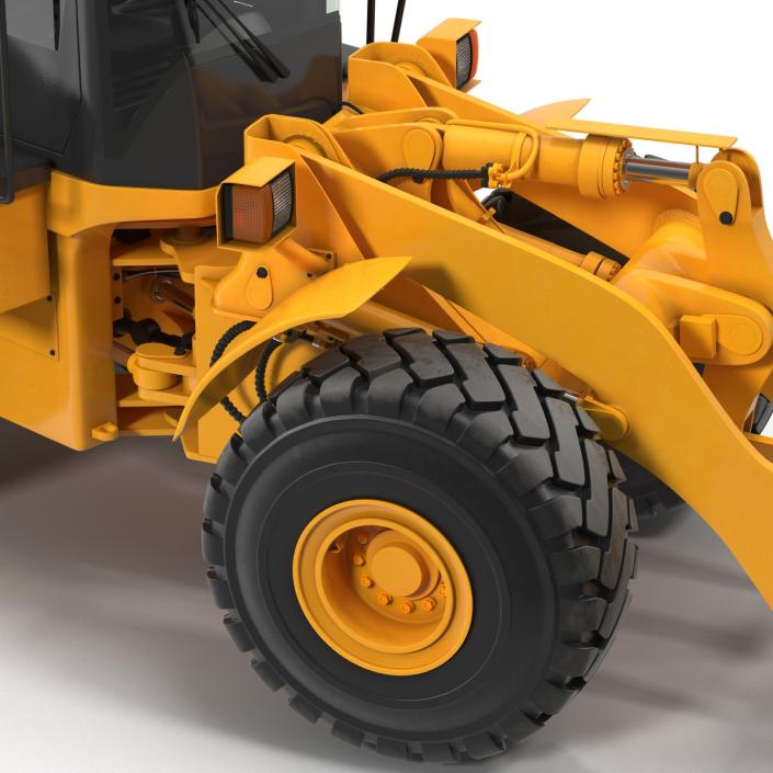 3D Generic Front End Loader Rigged