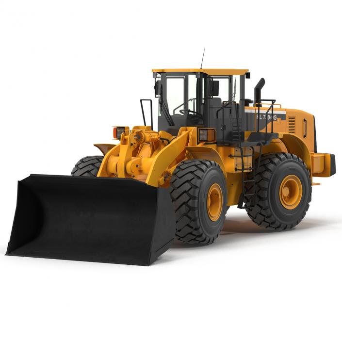 3D Generic Front End Loader Rigged