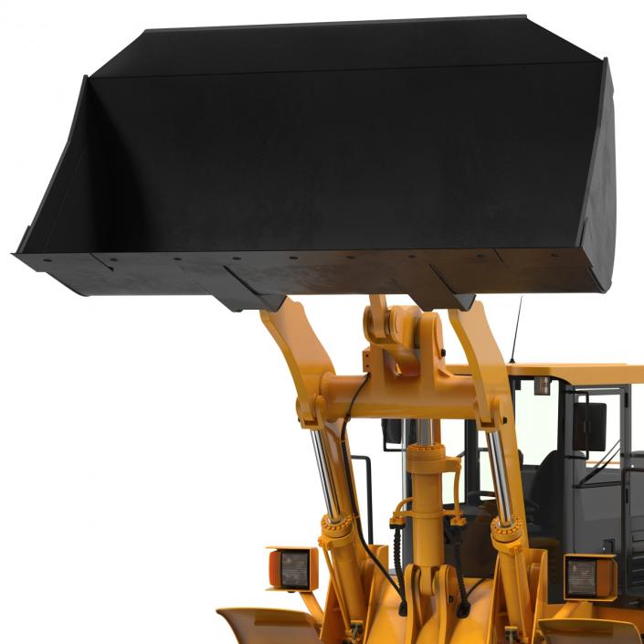 3D Generic Front End Loader Rigged