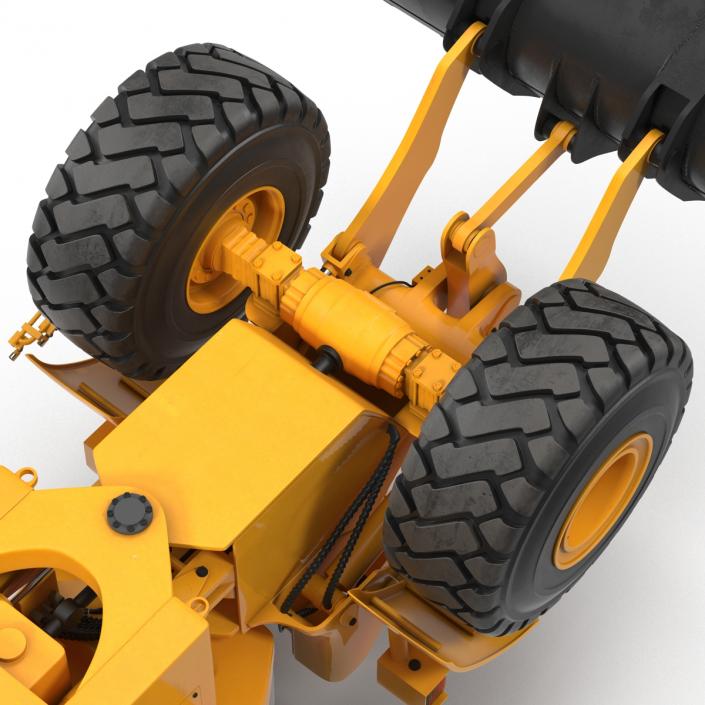 3D Generic Front End Loader Rigged