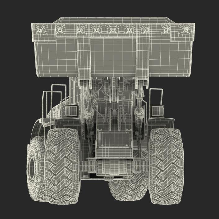 3D Generic Front End Loader Rigged