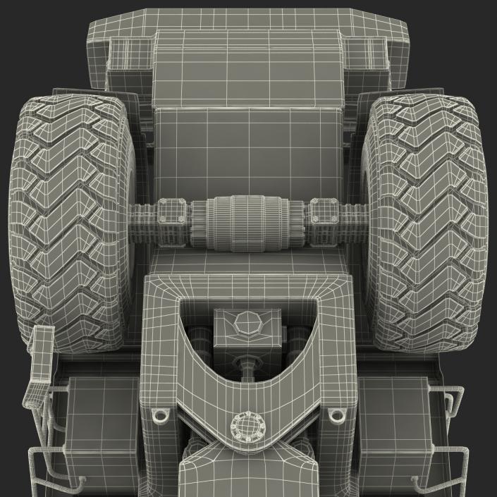 3D Generic Front End Loader Rigged