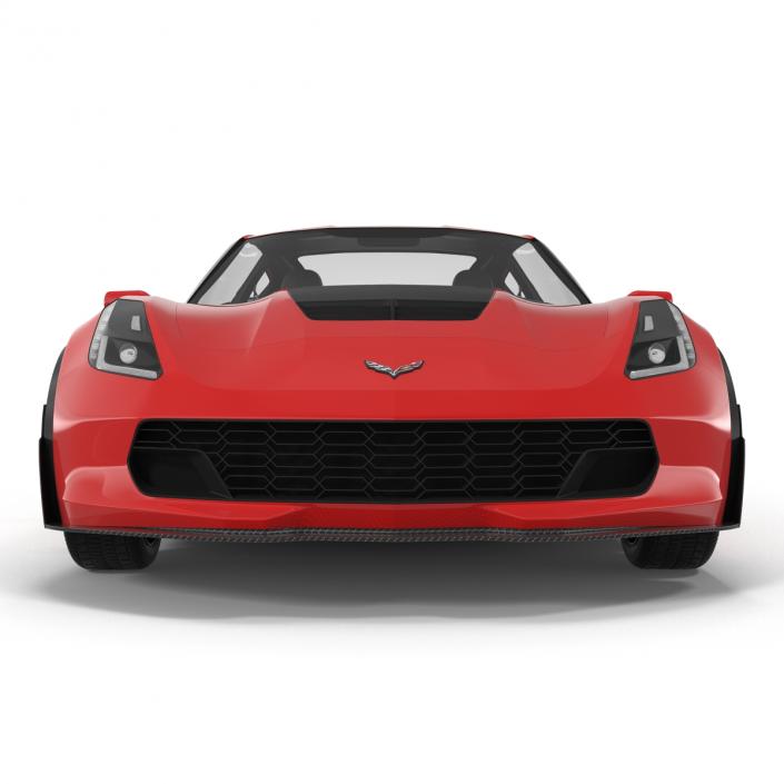 3D model Chevrolet Corvette 2015 Rigged