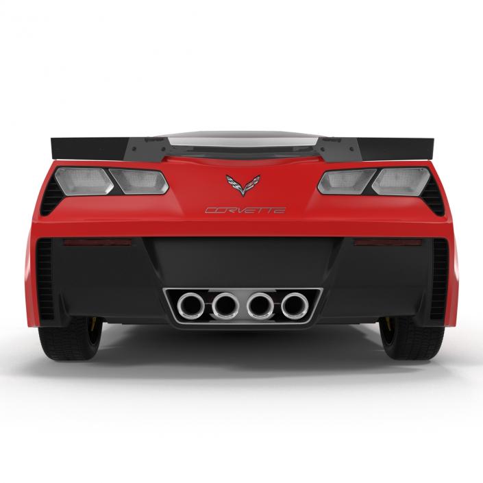 3D model Chevrolet Corvette 2015 Rigged