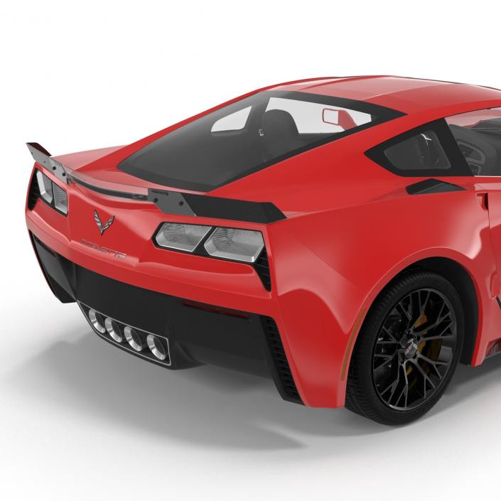 3D model Chevrolet Corvette 2015 Rigged