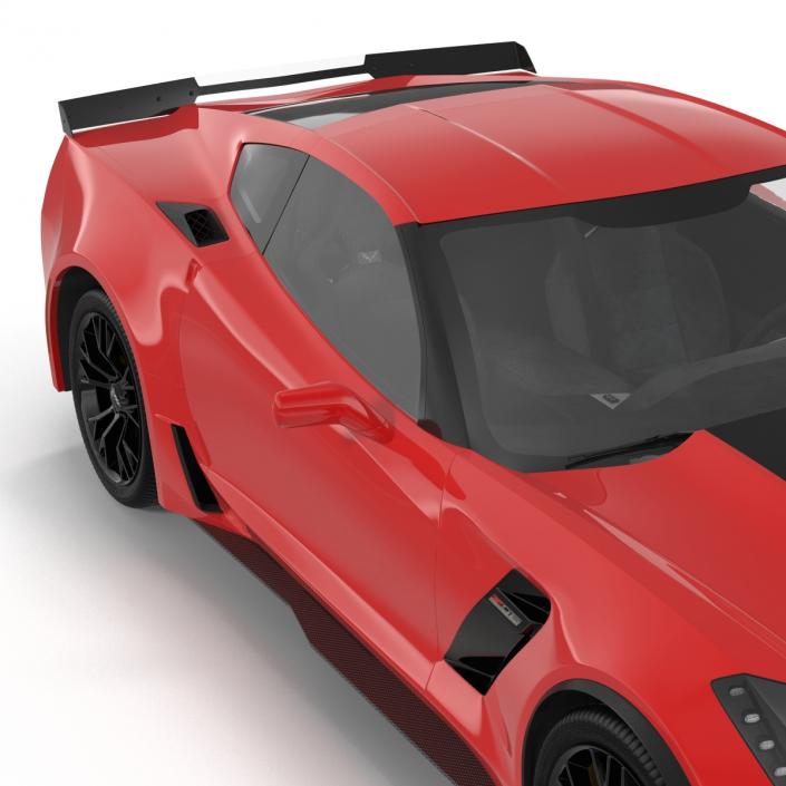 3D model Chevrolet Corvette 2015 Rigged