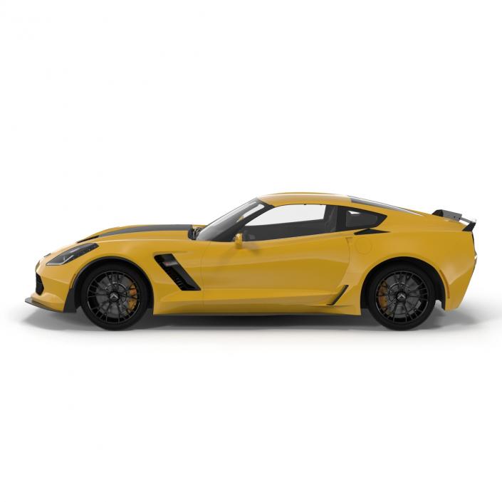 3D Chevrolet Corvette model